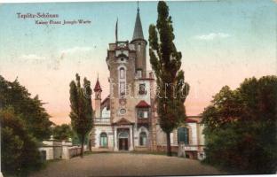 Teplice, Teplitz-Schönau; Franz Joseph-Warte / lookout tower