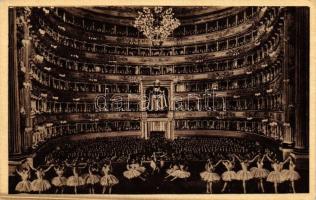 Milano, Milan; Interior of the Scala Theatre, ballet