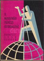 1958 II. Nemzetközi művészi fotókiállítás, Bp-Szeged. Kiadja a Magyar Fotóművészek Szövetsége.