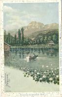 1898 Kramsach (Tirol), Wiener Künstler-Postkarte XXVIII/9., published by Philip & Kramer (EK)
