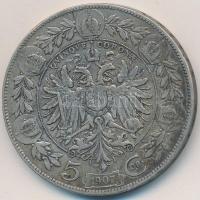 Ausztria 1907. 5K Ag "Ferenc József" T:3 ph.
Austria 1907. 5 Corona Ag "Franz Joseph...