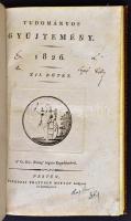 1826 Tudományos Gyűjtemény, 10. évf. 12. köt. Pest, 1826, Trattner. Modern keménykötésben, az eredet...