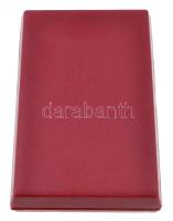 ~1970. "A Szocialista Kultúráért" zománcozott fém kitüntetés mellszalagon T:2