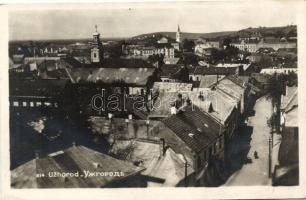 Ungvár, Uzhorod; látkép / general view (fa)