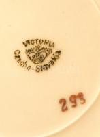 Victoria áttört kis tálka, matricás, jelzett, hibátlan, d:12,5 cm