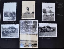 Cserkész fotóalbum 1922-33 közötti fotókkal, köztük az 1933-as Jamboreen készült felvételekkel, 153d...