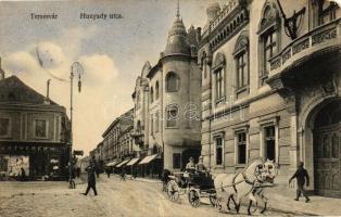 Temesvár, Timisoara; Hunyady utca / street (EM)