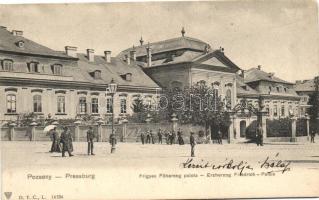 Pozsony, Pressburg; Frigyes Főherceg palota / palace