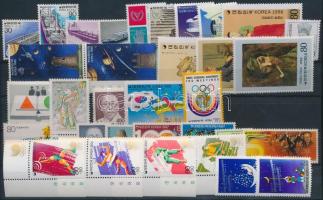 1981-1987 8 diff sets + 1 pair + 14 diff stamps, 1981-1987 8 klf sor + 1 pár + 14 klf önálló érték