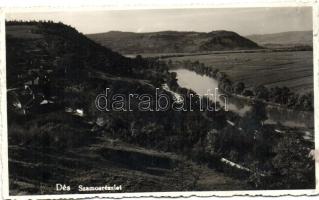 Dés, Dej; Szamos részlet / Somesul Mare River detail