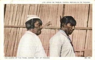 A törzsek vezetői, Darién Panamai Köztársaság, The Chiefs of the Tribe, Darien, Republic of Panama
