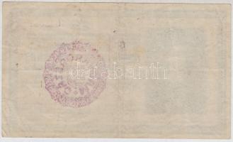 1918. 25K "3039" 3mm, sima hátlappal, hamis piros "MAGYARORSZÁG" körbélyegzővel ...