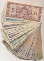 93db vegyes pengő bankjegy T:III,III-