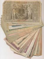 103db-os vegyes magyar és külföldi bankjegy tétel T:vegyes (sok rossz minőségű)