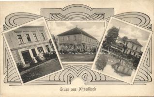Staré Sedliste, Altzedlisch; Anna Baiers shop, Art Nouveau (EB)