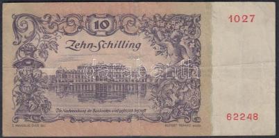 Ausztria 1950. 10Sch T:III
Austria 1950. 10 Schilling C:F