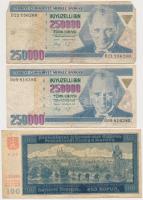 8db-os vegyes külföldi bankjegy tétel, közte Német 3. Birodalom/Cseh-Morva Protektorátus/Német megsz...