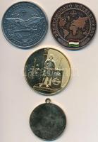 DN "MH 43. Híradó és Vezetéstámogató Ezred - Székesfehérvár" (3xklf) aranyozott, ezüstözöt...