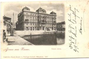 Fiume, Palais Adria, Carl Otto Hayd. Kunst- und Verlags-Anstalt / Adria Palace