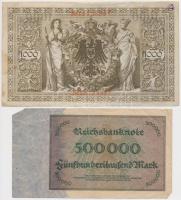 Németország 1910-1943. 10db vegyes bankjegy T:III,III-
Germany 1910-1943. 10pcs of mixed banknotes ...