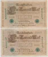 Németország 1910-1943. 10db vegyes bankjegy T:III,III-
Germany 1910-1943. 10pcs of mixed banknotes ...