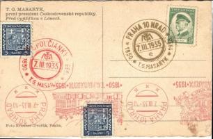 Tomás Garrigue Masaryk on horse, So. Stpl (EK)