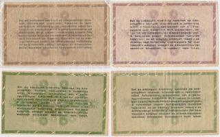 10db vegyes adópengő bankjegy T:III,III-