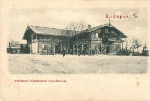 1899 Budapest XII. Svábhegyi fogaskerekű vasútállomás