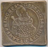 DN "Bethlen Gábor" Br egyoldalas tallér csegely plakett (45mm) T:2