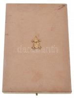 Vatikán ~1960-1970. ""Pro Ecclesia et Pontifice (Az egyházért és pápáért)" aranyozott...