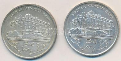 1993. 200Ft Ag "MNB" (2x) T:2