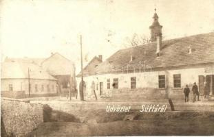 1911 Süttő, utca, vegyeskereskedés, photo