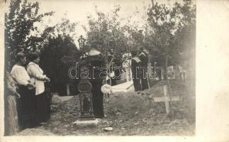 1916 Hadi tengerész temetés Bulgáriában, Ruse-ben / Funeral of WWI K.u.K. mariners in Ruse, Bulgaria, photo (EK)