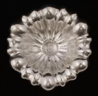 1854 Antik ezüst (Ag.) fűszertartó, jelzett, 8,5×8×6,5 cm, nettó 55 g