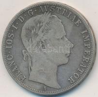 Ausztria 1859A 1Fl Ag "Ferenc József" T:2-,3 Austria 1859A 1 Florin Ag "Franz Joseph" C:VF,