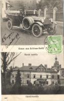 1913 Heréd, Brüll-kastély, automobil (EK)