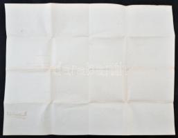 Szerbia 1900. "Takovo-rend IV. osztály" kitüntetés adományozói okirata, "Szemere Lajo...