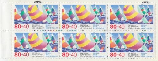Sporthilfe stamp-booklet, Sporthilfe bélyegfüzet