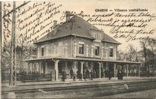 Gödöllő, Ferencz József téri villamos vasútállomás (EK)