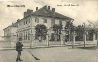 Marosvásárhely, Targu Mures; Ferenc József laktanya, kiadja Porjes S. Sándor / Franz Joseph barracks (EK)