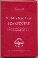 Saltzer Ernő: Numizmatikai szakszótár. Angol-magyar, német-magyar. Budapest, MÉE, 1979. használt állapotban