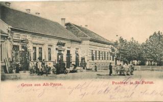 Ópazova, Alt-Pazua, Stare-Pazua; H. Cerber üzlete / shop of H. Cerber (EB)