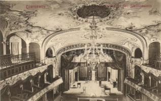 Chernivtsi, Czernowitz, Cernauti; Innenansicht des Stadttheaters / city theater interior