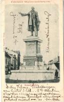 1899 Marosvásárhely, Targu Mures; Kossuth szobor, kiadja Bogdánffy István / statue (EK)
