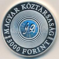 2000. 3000Ft Ag "Gábor Dénes" T:PP