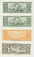 Brazília ~1940-1960. 8db-os vegyes bankjegy tétel T:I-III
Brasil ~1940-1960. 8pcs of mixed banknote...