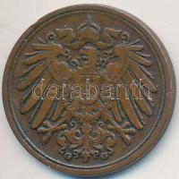 Német Birodalom 1902G 1pf Cu T:2- kis ph.
German Empire 1902G 1 Pfennig Cu C:VF small edge error
