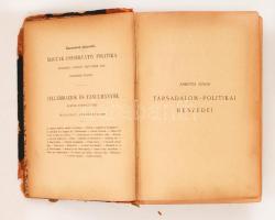 Asbóth János társadalom-politikai beszédei. Bp., 1898, Szent-Gellert-nyomda. XXIV, 640 p. Kiadói, vi...