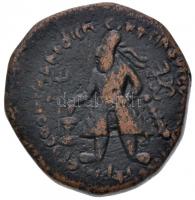 Kusán Birodalom  ~105-130. Br érme "Vima Kadphiszész" (16,76g/27mm) T:2-,3
Kushan Empire ...