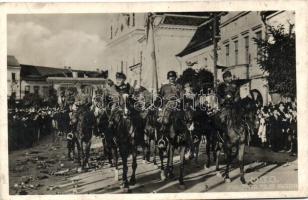 1940 Marosvásárhely, Targu Mures; bevonulás / entry of the Hungarian troops